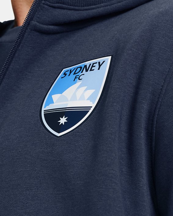 Men's SFC Rival Fanwear Full-Zip Hoodie in Blue image number 3